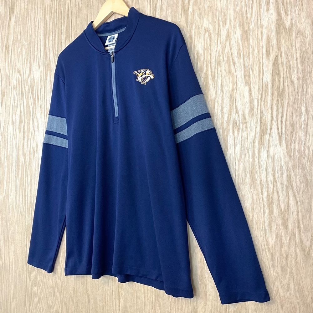 NHL Official Nashville Predators Men’s Pullover Jacket XL - Picture 4 of 9
